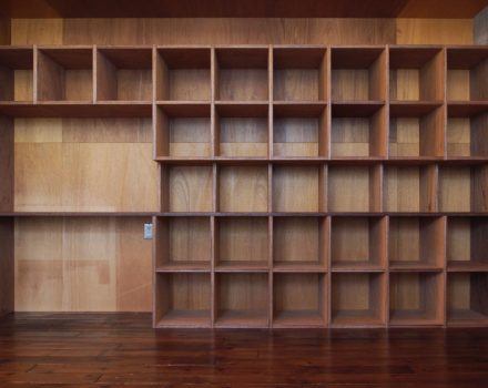 【家具】ビルトインのような書斎棚